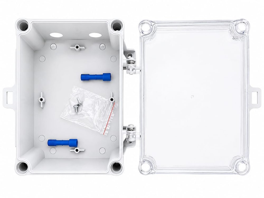 IP67 Hinge Junction Box- Transparent